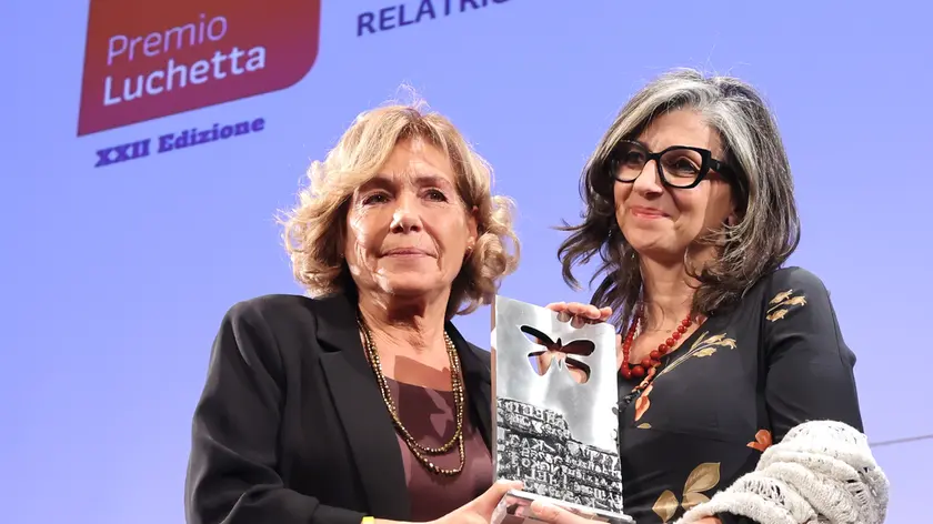 La consegna del premio Luchetta a Francesca Albanese (Lasorte)