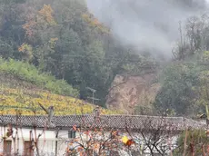 La frana a Brazzano (Petrussi)