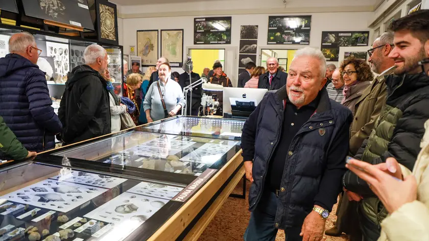 L’inaugurazione della sede del museo Comel recentemente restaurata e alcune sue collezioni. Foto Marega