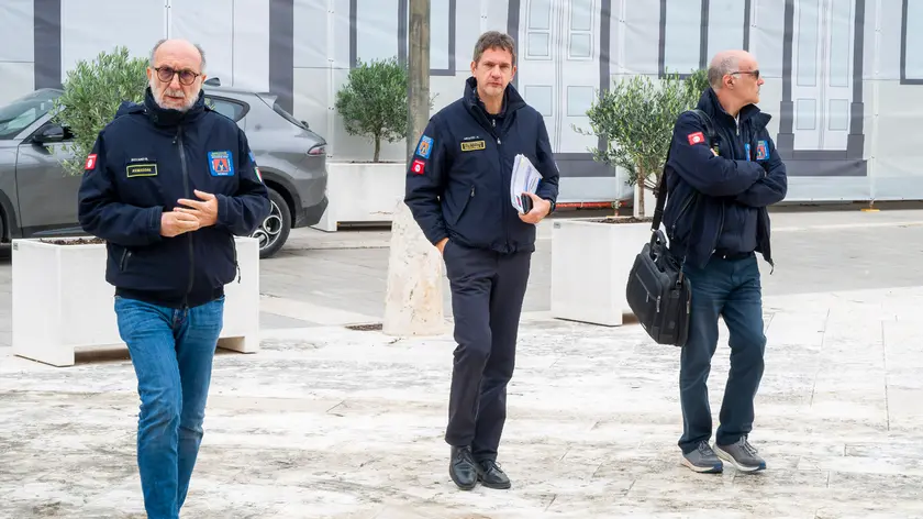 Il sopralluogo dell'assessore Riccardi a Cormons (Petrussi)