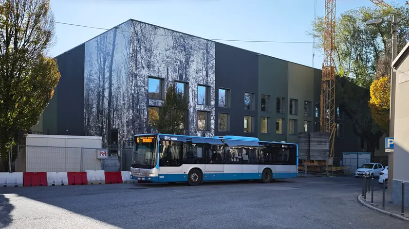 La nuova palestra appena ultimata, dopo un iter durato 17 anni (Lasorte)