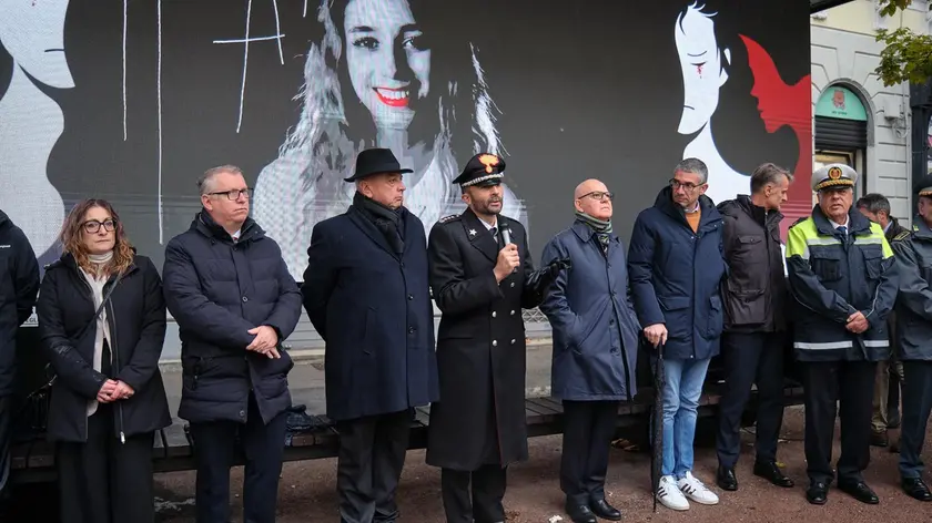La presentazione delle iniziative dei carabinieri per il 25 novembre (Silvano)