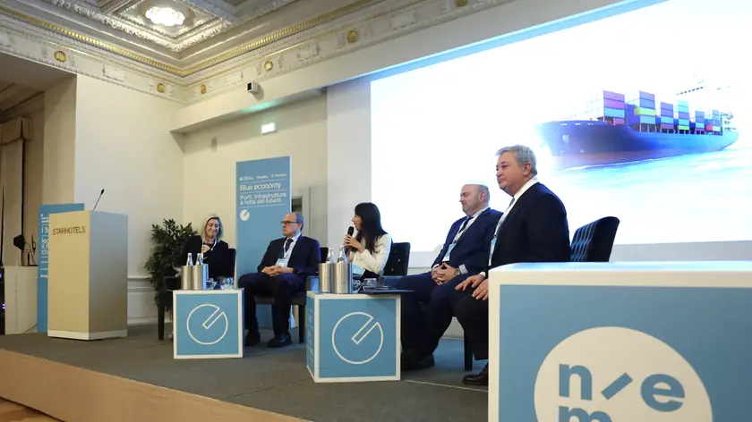 Uno dei panel del Forum della Blue Economy