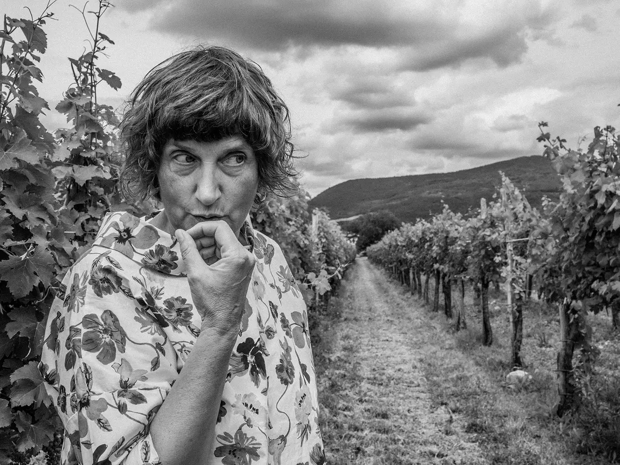 Una delle fotografie di Meta Krese in mostra a Casa Mossari