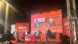 Uno dei panel di Top 500 Pordenone. Da sinistra Gianfranco Pilosio, Sergio Casagrande e Pietro Petrucco