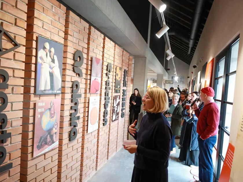 La presentazione all’Epicenter e il percorso della mostra “La città sul confine” (foto Tibaldi)