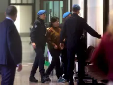 Olena Stasiuk in tribunale (Lasorte)