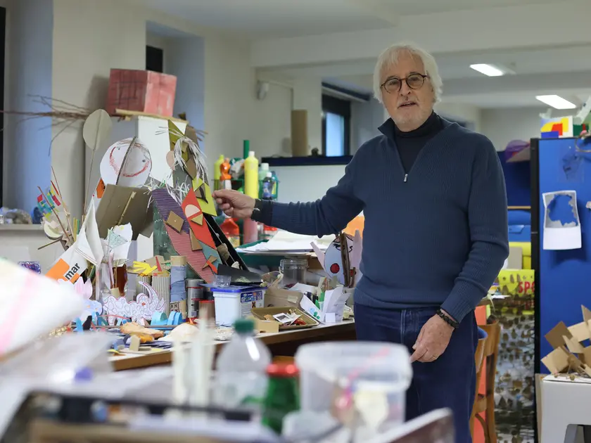 Ferruccio But, coordinatore del museo dei bambini Mini Mu di Trieste. Foto servizio Lasorte