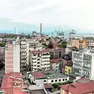 Una veduta aerea di Monfalcone