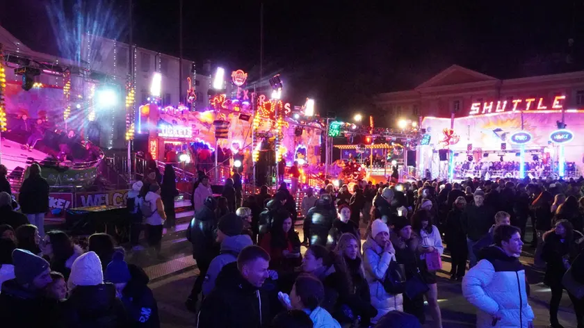 Alcune immagini del parco divertimenti della Fiera di Sant’Andrea