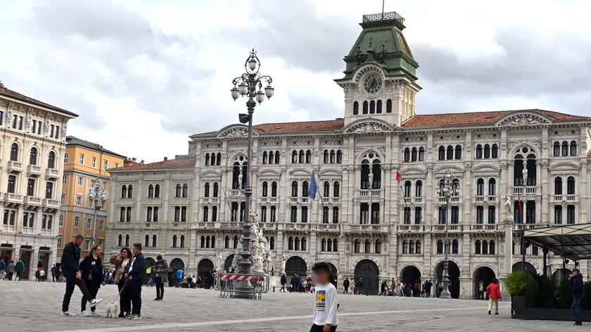 Una veduta di piazza Unità a Trieste