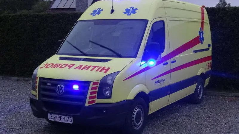 Un'ambulanza croata