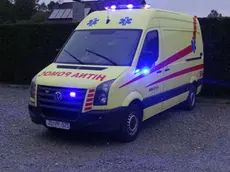 Un'ambulanza croata