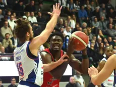 Il centro Mady Sissoko conquista più di 8 rimbalzi a partita. foto Bruni