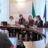 La presentazione del bando lunedì in sala giunta a Treiste. Foto Silvano