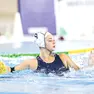 La triestina Grace Marussi in azione (Pallanuoto Trieste)
