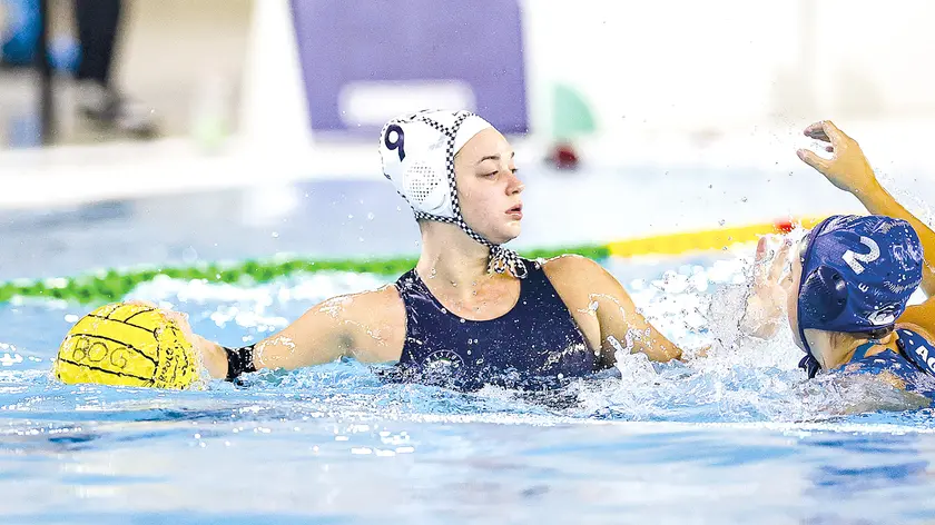 La triestina Grace Marussi in azione (Pallanuoto Trieste)