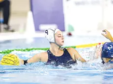 La triestina Grace Marussi in azione (Pallanuoto Trieste)