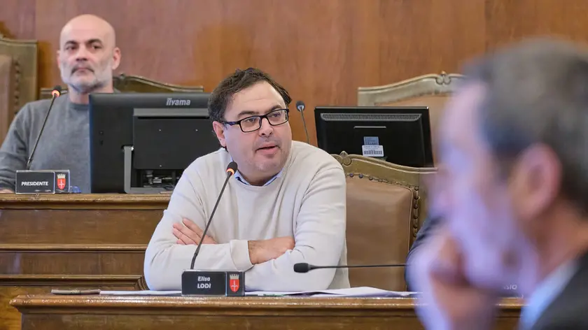 L’assessore al Bilancio Everest Bertoli (Silvano)