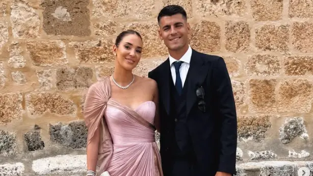 Alice Campello e Alvaro Morata in una foto dell'estate 2025