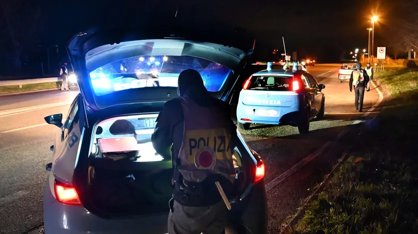 Un controllo delle forze dell’ordine (archivio)