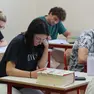 Studenti del liceo Oberdan impegnati nell’esame di maturità