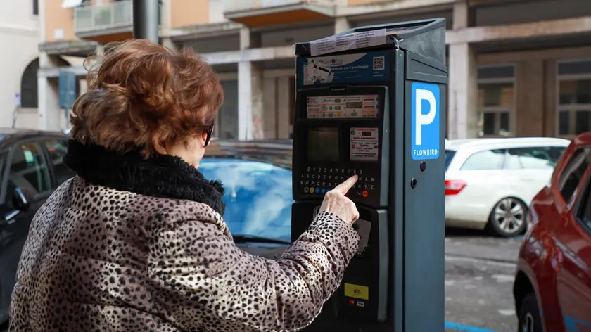 Un parchimetro a Gorizia (Tibaldi)