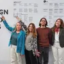 Chiara Lamonarca, Paola Fortuna e i collaboratori Giovanni Capra e Giulia Saccon