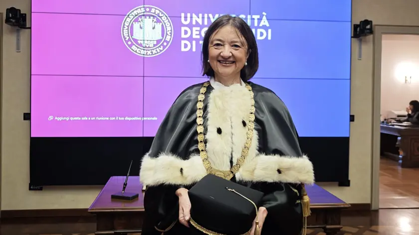 La rettrice Donata Vianelli (foto Lasorte)