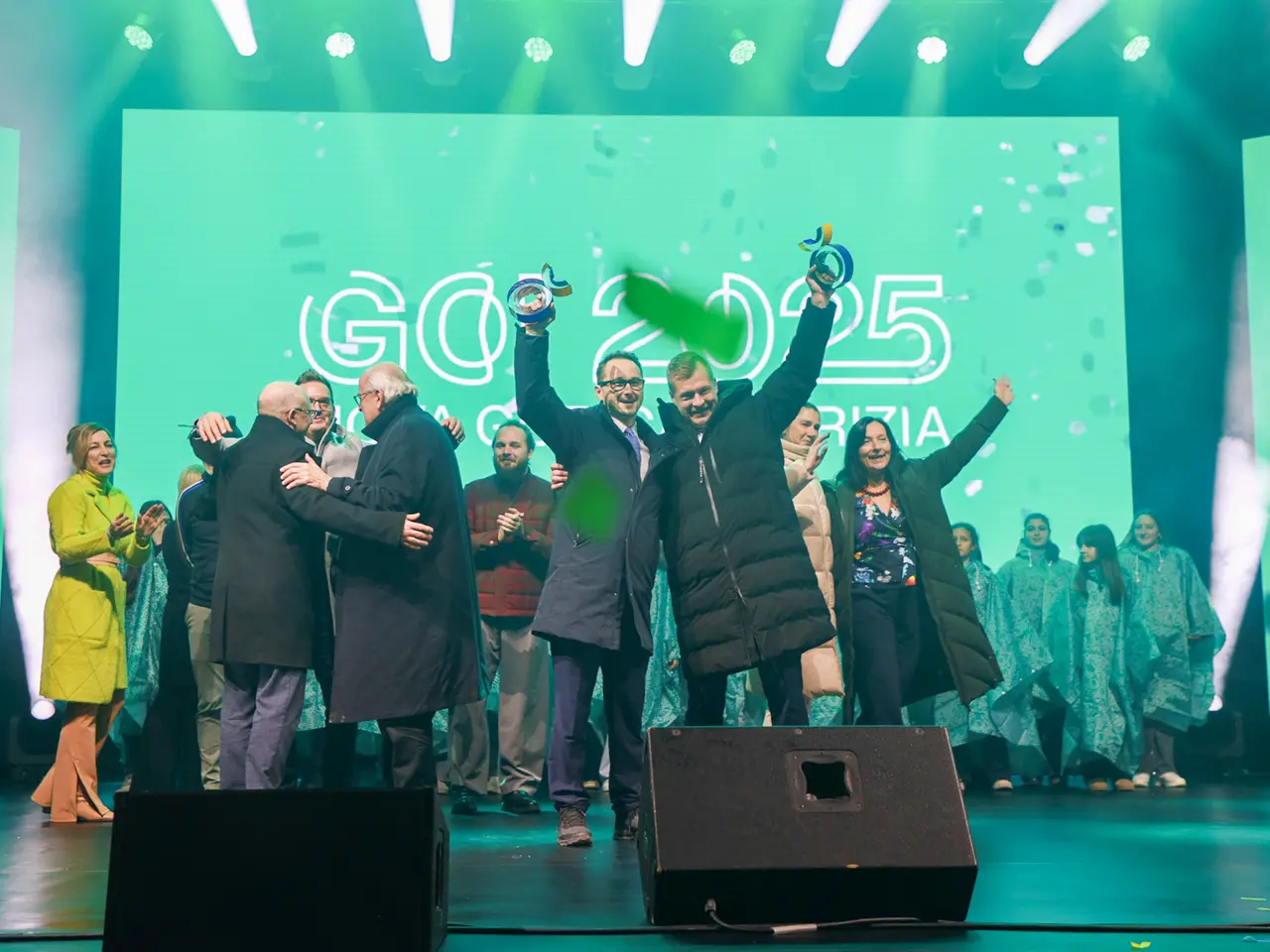 Il passaggio del testimone della Capitale europea della cultura a a Trenčín (Slovacchia) e a Oulu (Finlandia) Foto Daniele Tibaldi