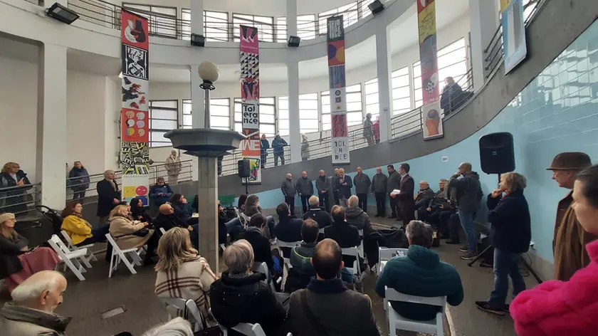 L'inaugurazione di Farmer & Artist al Mercato Coperto di Trieste. Foto Bruni