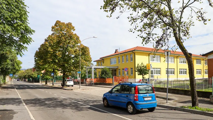 La scuola Ungaretti sta per riaprire i battenti. Foto Tibaldi