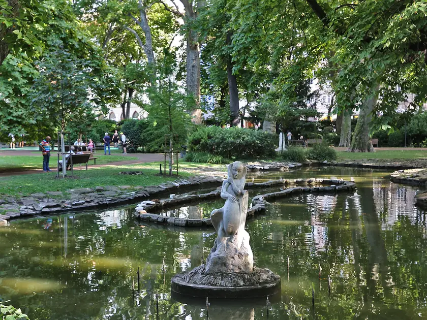 Il Giardino pubblico di Trieste intitolato a de Tommasini (foto Lasorte)