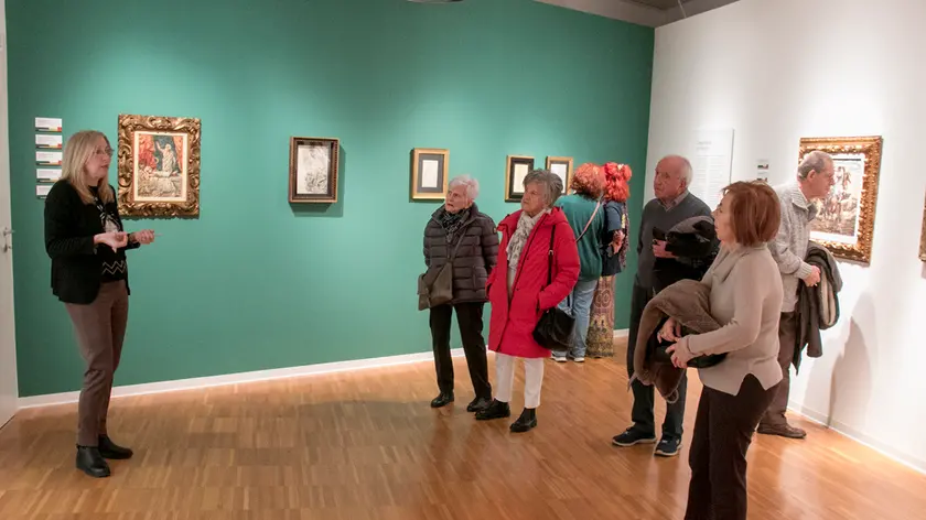 Alcuni momenti delle visite. Foto Katia Bonaventura