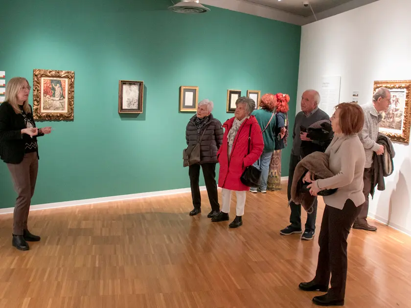 Alcuni momenti delle visite. Foto Katia Bonaventura