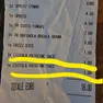 Il dettaglio dello scontrino con le patatine messe in conto al bar