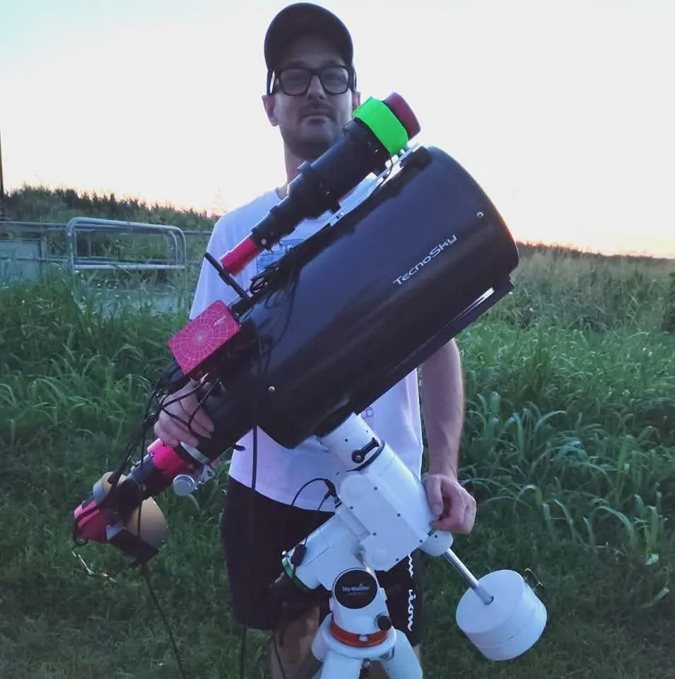 L'astrofotografo veneto Nicola Bugin