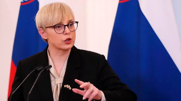 La Presidente della Repubblica slovena Nataša Pirc Musar