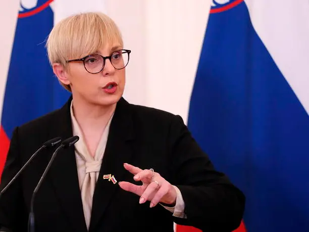 La Presidente della Repubblica slovena Nataša Pirc Musar