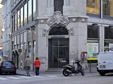 Casa Polacco che ospitava il negozio Andromeda a Trieste (Lasorte)