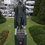 La statua di Tito decapitata in Slovenia