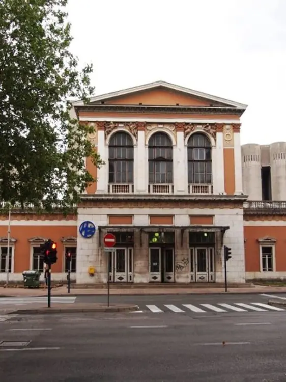 La stazione ferroviaria di Fiume