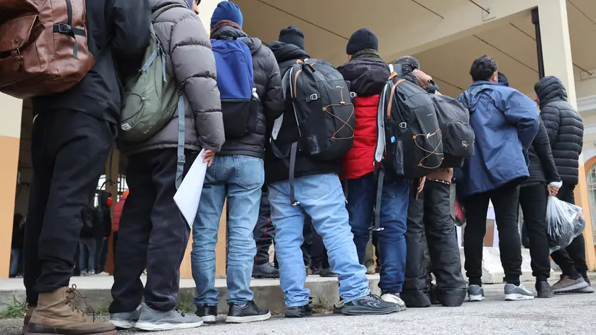 Lo sgombero dei migranti in Porto Vecchio (Lasorte)