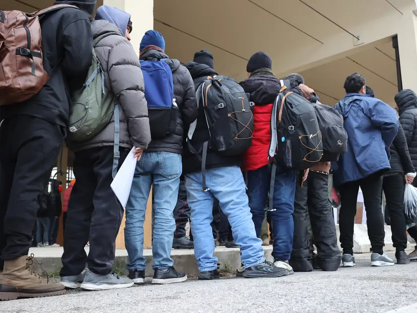 Lo sgombero dei migranti in Porto Vecchio (Lasorte)