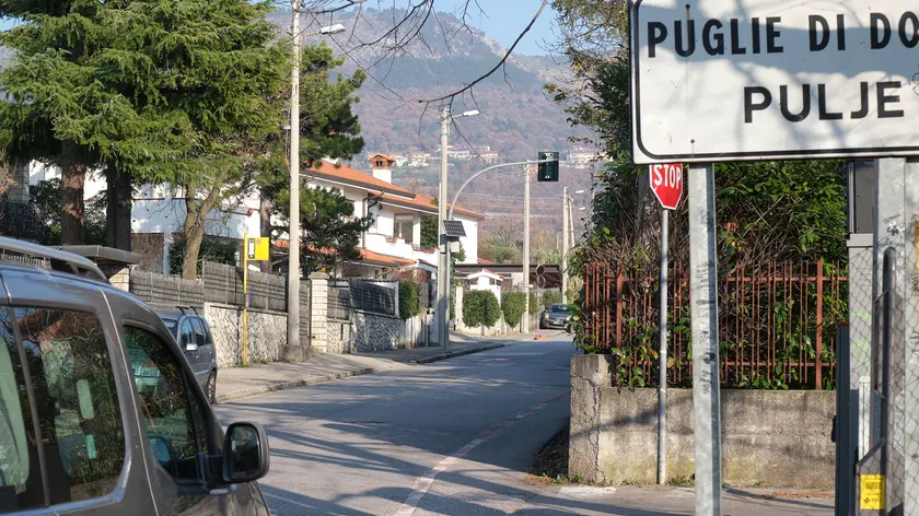 La località Puglie di Domio dove è avvenuta la tentata truffa (foto Silvano)
