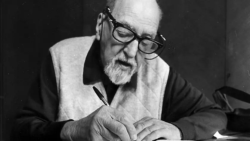 Lo scrittore Renato Ferrari