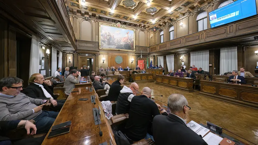 La seduta del Consiglio comunale lo scorso 9 dicembre (Silvano)