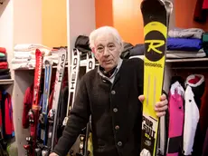 Claudio Metti nel suo negozio (fotoservizio Katia Bonaventura)