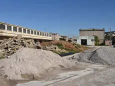 I lavori per il parco lineare (Bruni)