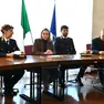 La conferenza stampa sul progetto “Rioni sicuri” della Polizia locale (Bruni)